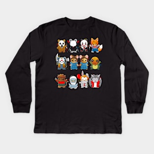 Scary Animals Kids Long Sleeve T-Shirt